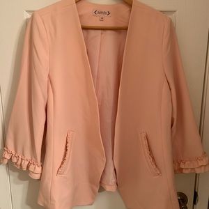 Nanette Lepore pastel pink blazer